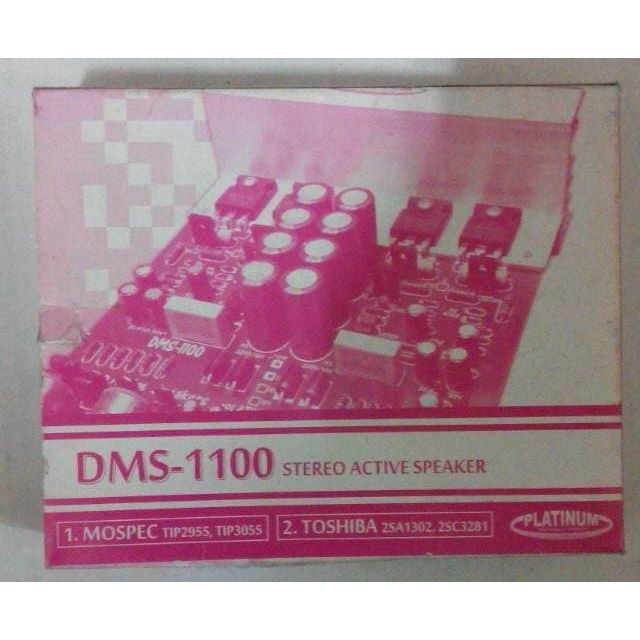 KIT POWER AMPLIFIER  DMS 1100 STEREO ACTIVE SPEAKER