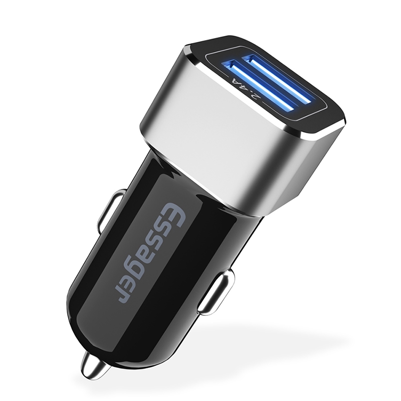 

Eeger Adapter Charger Dual Port USB Mobil Fast Charging untuk iPhone / Samsung / Xiaomi / oppo / Huawei