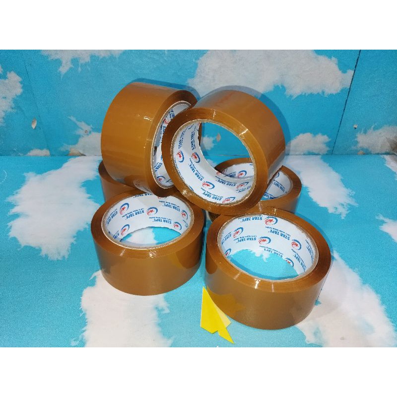 

Lakban/Selotif Coklat ukuran 45Mm x 90 Yard