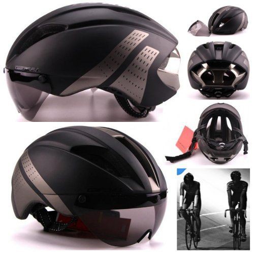 Helm Sepeda Kacamata Lens Bike Glass Helm Cairbull Black J5SE02KY 111