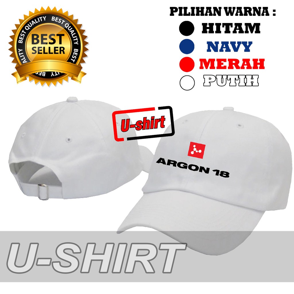 BERKUALITAS  TOPI BASEBALL ARGON 18 MURAH TERBARU PRIA&WANITA DISTRO U-SHIRT