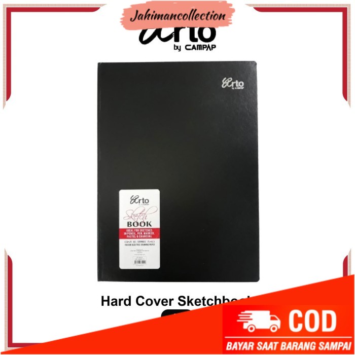 

✨ BISA COD ✨ Buku Sketsa Arto A3 Hard Cover Sketchbook