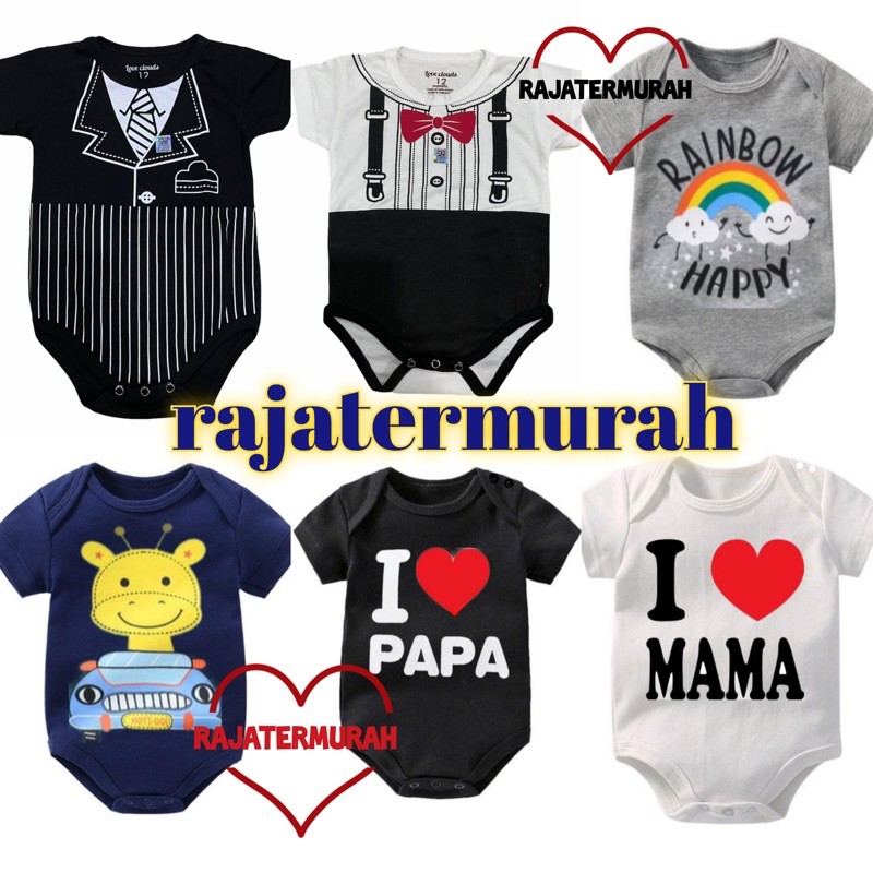 Jumper Pendek Bayi Dasi Fhasion Terbaru New