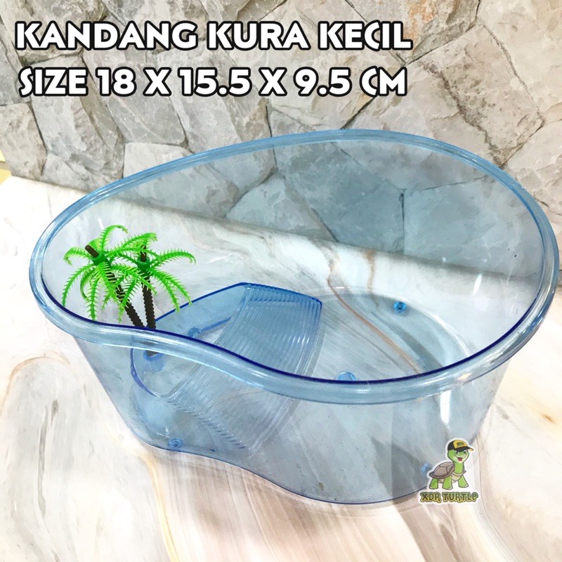 PROMO MURAH NX-12 OVAL KANDANG KURA KURA AIR KECIL KURA RES BRAZIL PICTA DAMER SIMPLE OVALE