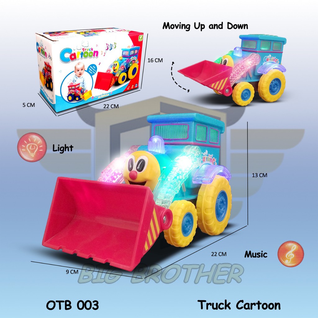Buldozer Mainan Mobil Mobilan Anak BIGBROTHER