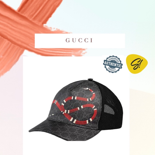 gucci trucker hat