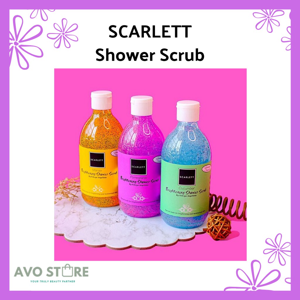 Scarlett Whitening Shower Scrub All Variant