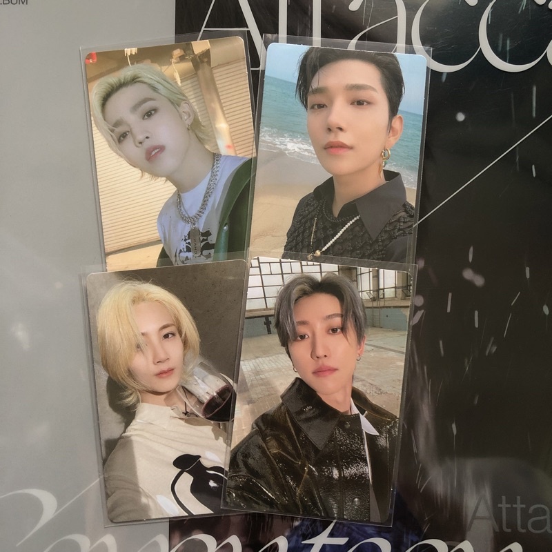 PC PHOTOCARD JEONGHAN THE 8 SCOUPS JOSHUA ATTACCA OP 1 OP 2 OP 3