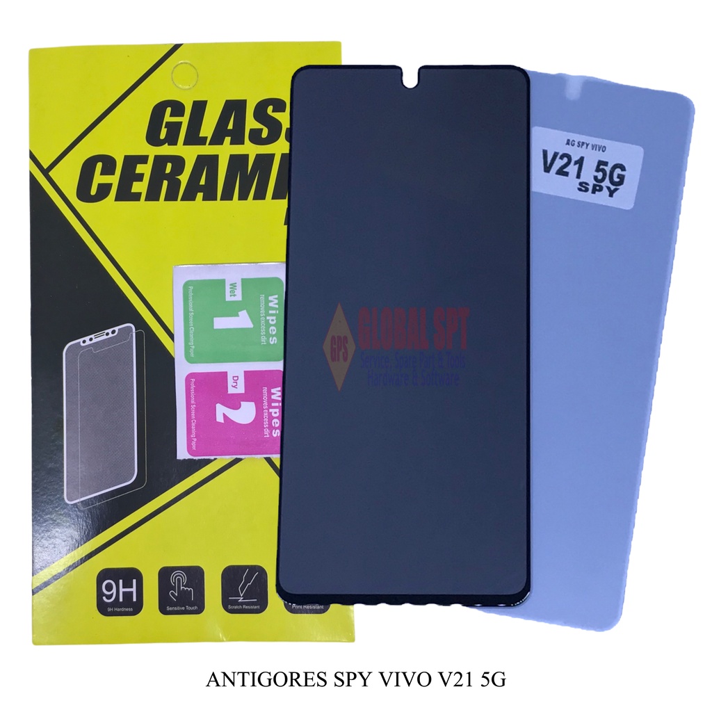 SPY VIVO V21 5G / ANTIGORES / TEMPERED GLASS VIVO V21 5G