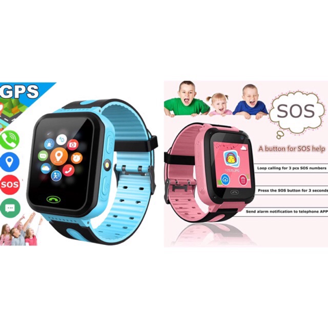 READY STOCK JAKARTA - Smartwatch Anak W17 Kamera GPS Telpon Voice Call