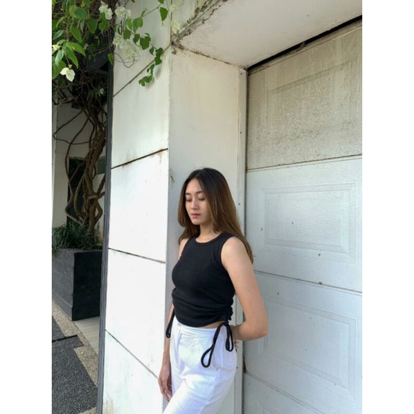 Tanktop Rib Serut