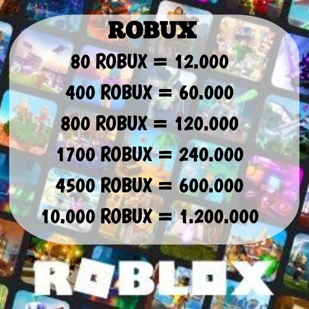 Top up robux