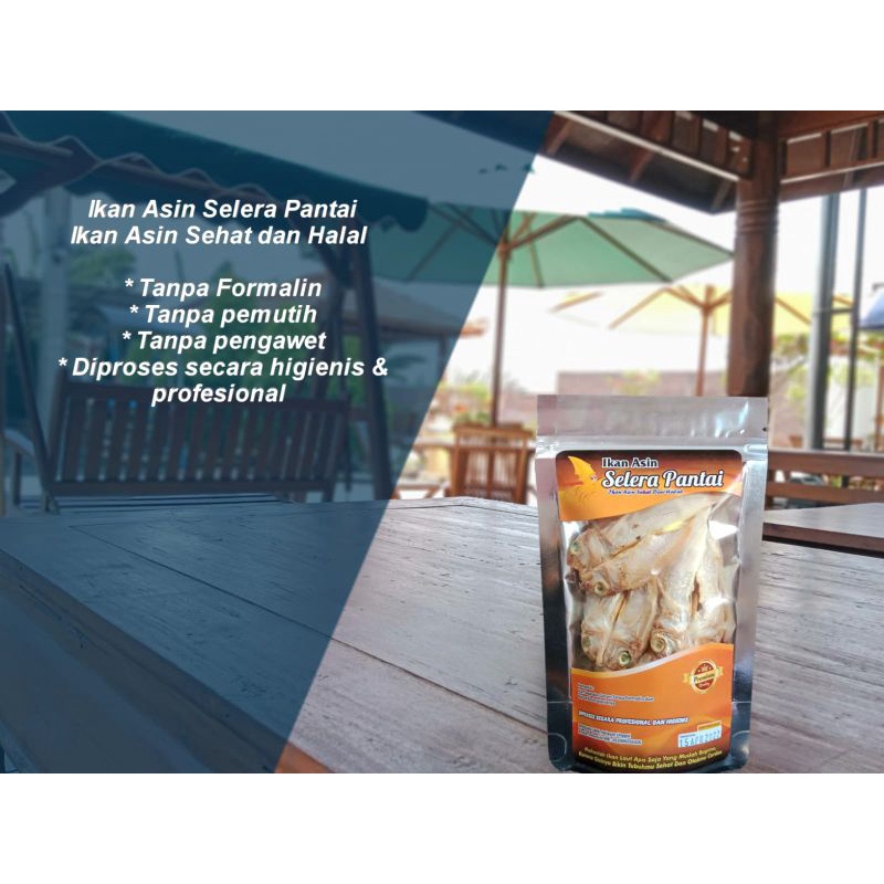 

produk seafood kering ikan asin kering selera pantai