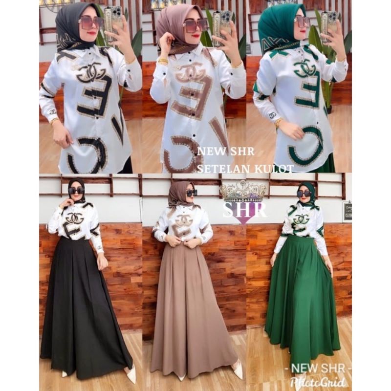 READY SET ONE KULOT SHR ORI✨