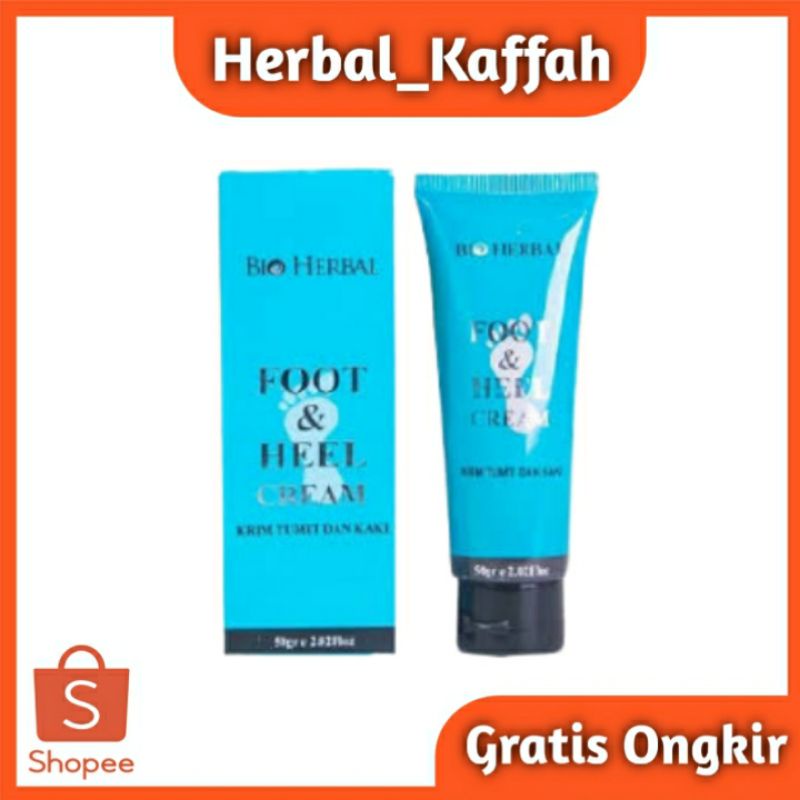 Bio Herbal Foot &amp; Heel Cream Krim Tumit dan Kaki 50 gram Asli BPOM Bisa COD