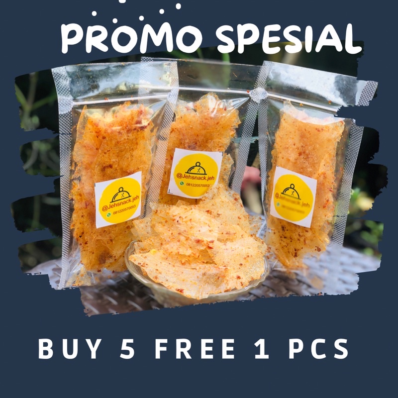 

KRIPCA PEDAS / kripik kaca ukuran 25gram /KERIUK / PROMO / MURAH