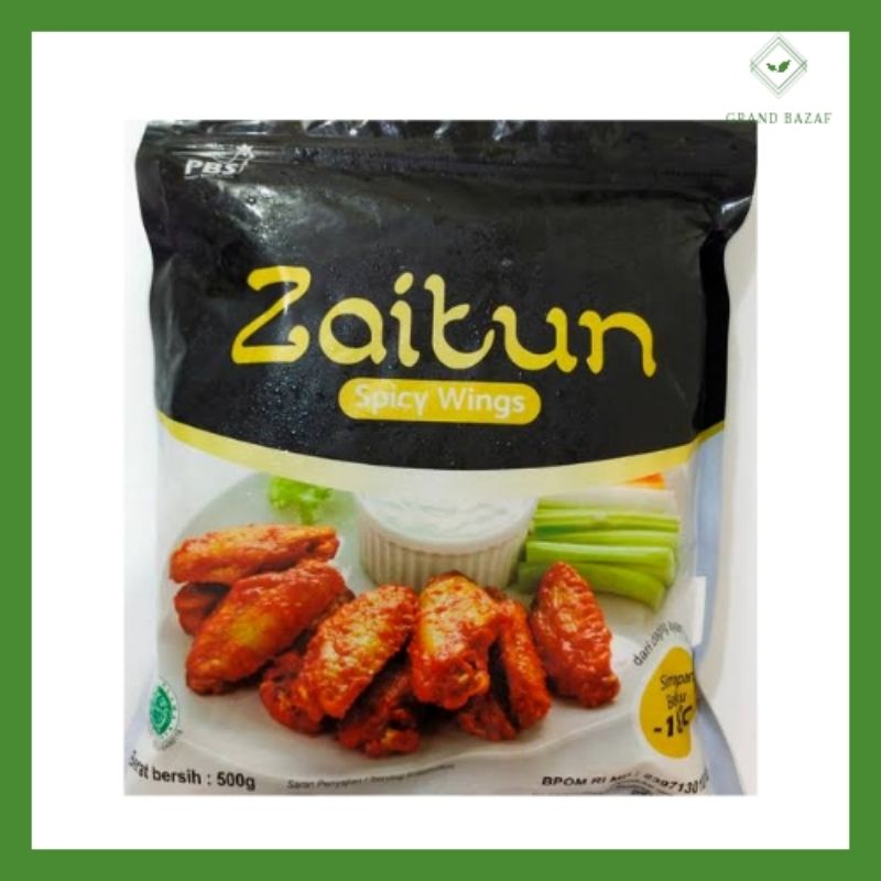 

ZAITUN Spicy Wings 500gr
