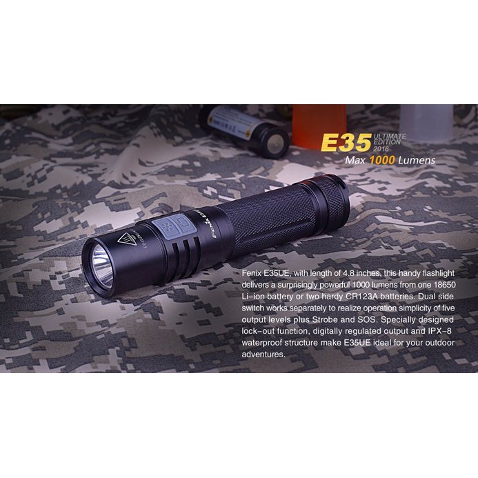 Fenix E35 Ultimate Edition UE 2016 1000 Lumens LED Flashlight