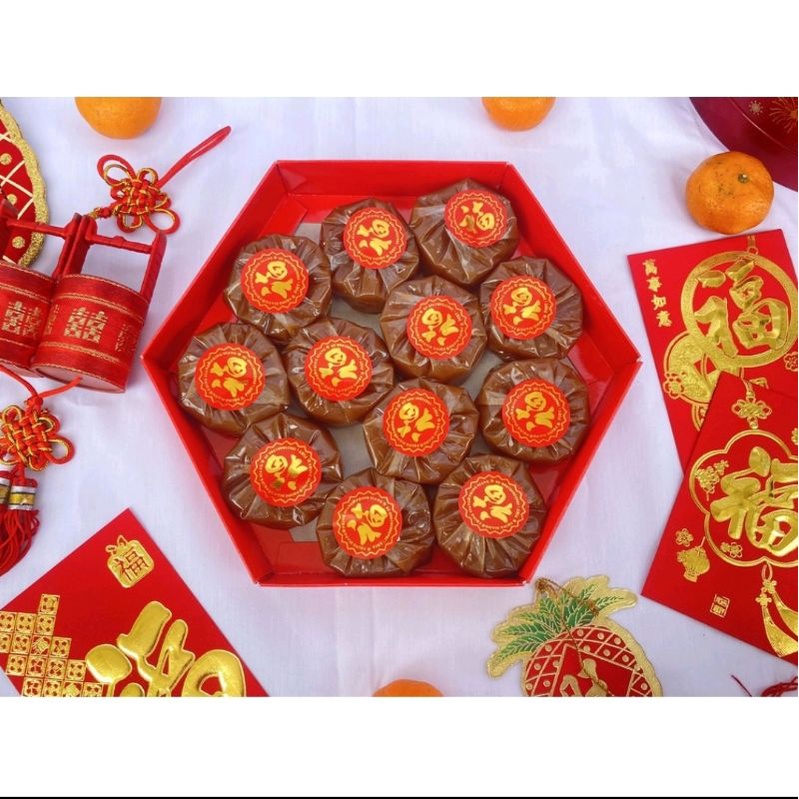 

Kue Keranjang Dodol Imlek Spesial Phing Siang Mini isi 12 Pakai Dus