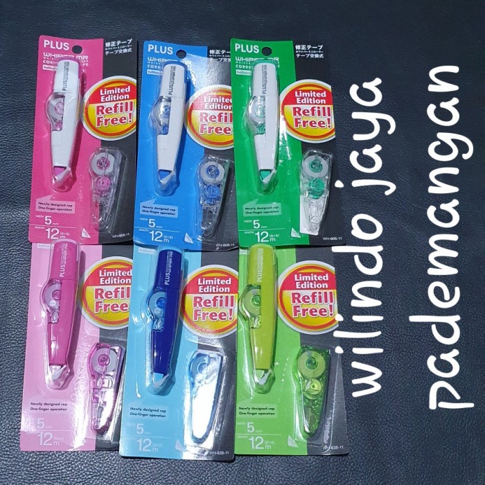 

Nikmati Correction Tape Tip-X Plus Whisper Mr Murah
