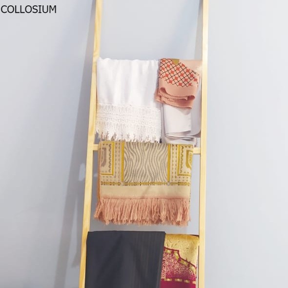 Hanger Gantungan Tangga Gantungan Sajadah Hanger Mukena Hanger Serba Guna Tinggi 160 cm Sudah Serut 