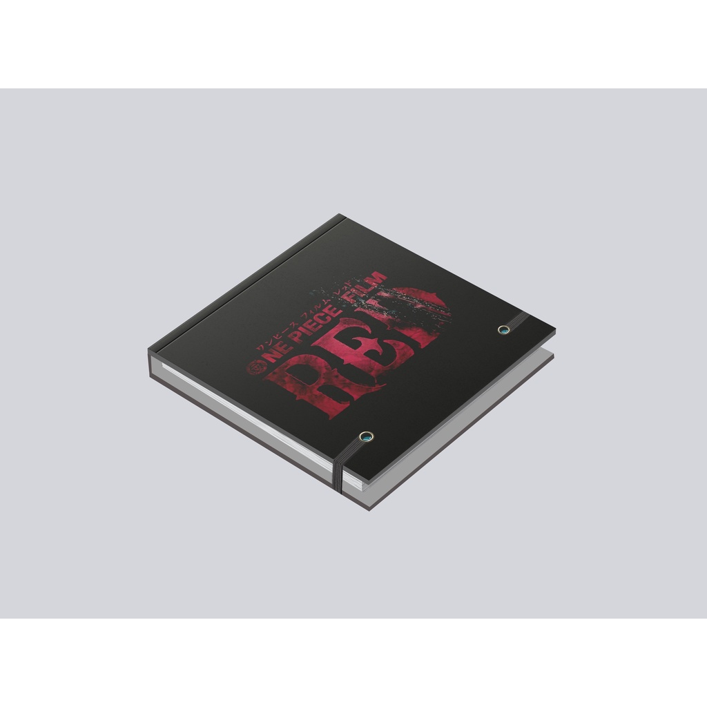 

Stickynote One Piece "RED" edition hard cover 8.5 x 8.5 cm