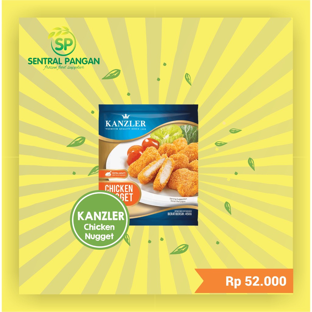 

KANZLER nugget crispy 450g