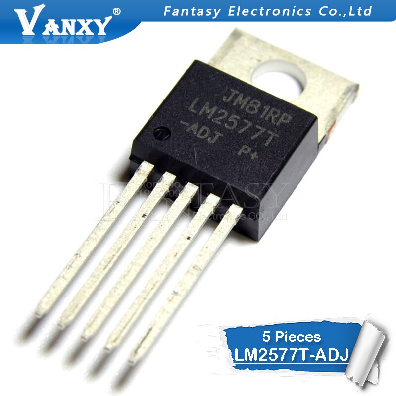 5pcs Lm2577T-Adj To220-5 Lm2577T To220 Lm2577T To220-5 Lm2577-Adj