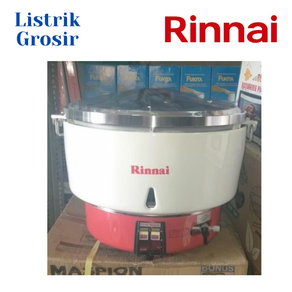 Rinnai rice cooker gas 10L RR 55 RTL