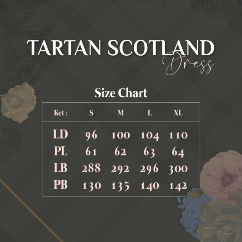 Open PO tunik TARTAN by aden