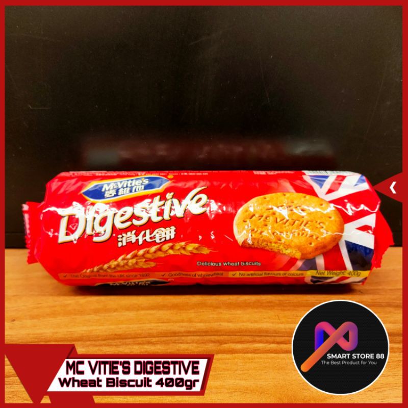 

MC VITIES DIGESTIVE WHEAT BISCUIT 400GR