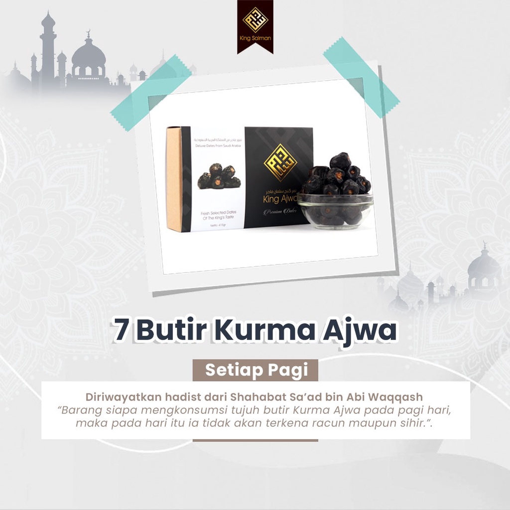 

Kurma Ajwa Paket A | Kurma Ajwa Premium Kurma Ajwa Original Kurma Madinah Kurma Nabi Kurma Ibu Hamil Sangat Cocok Dikonsumsi oleh Ibu Hamil