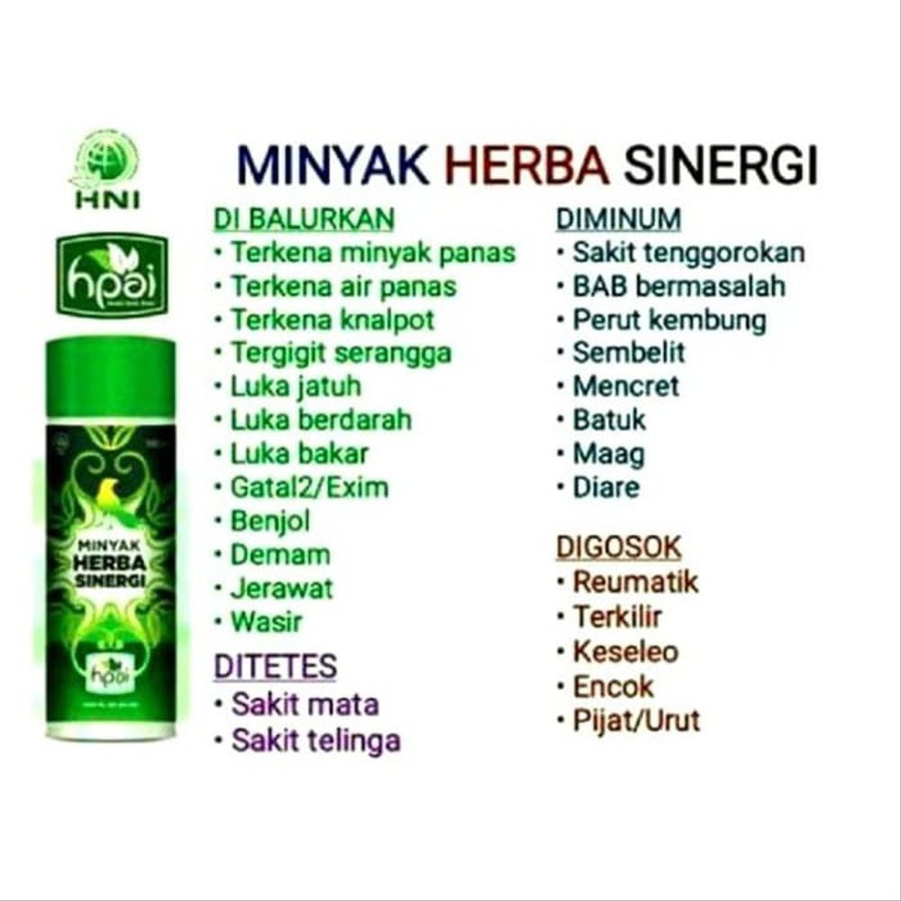 minyak herba sinergi (MHS)-HPAI
