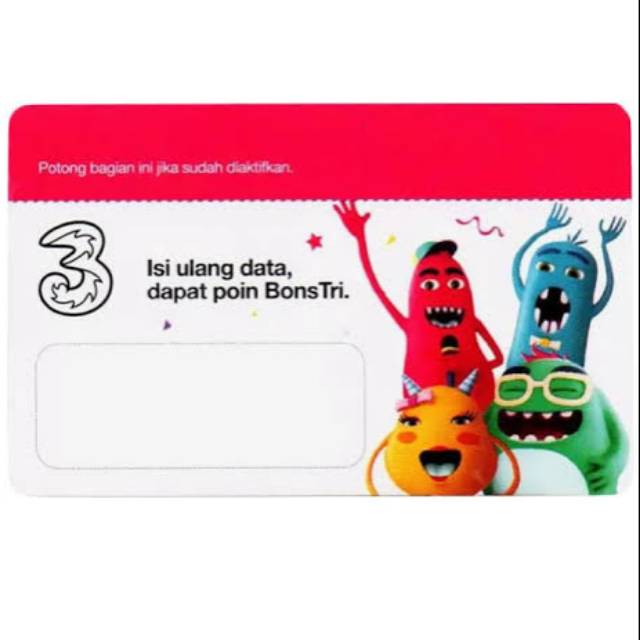 Voucher data TRI 4.5 gb