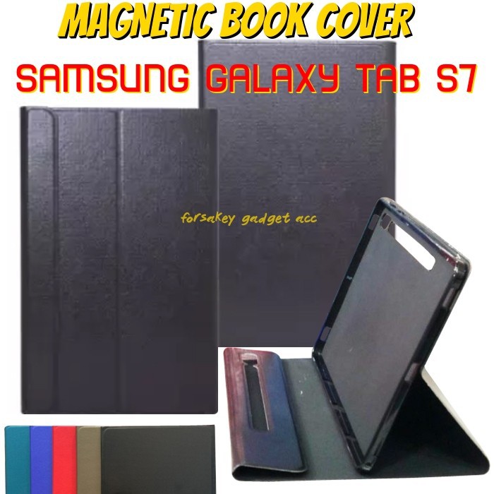 SAMSUNG GALAXY TAB S6 10.5&quot; T860/TAB S6 LITE 10.4&quot; P615/TAB S7 11&quot; T875 CASE FLIP BOOK COVER MAGNET