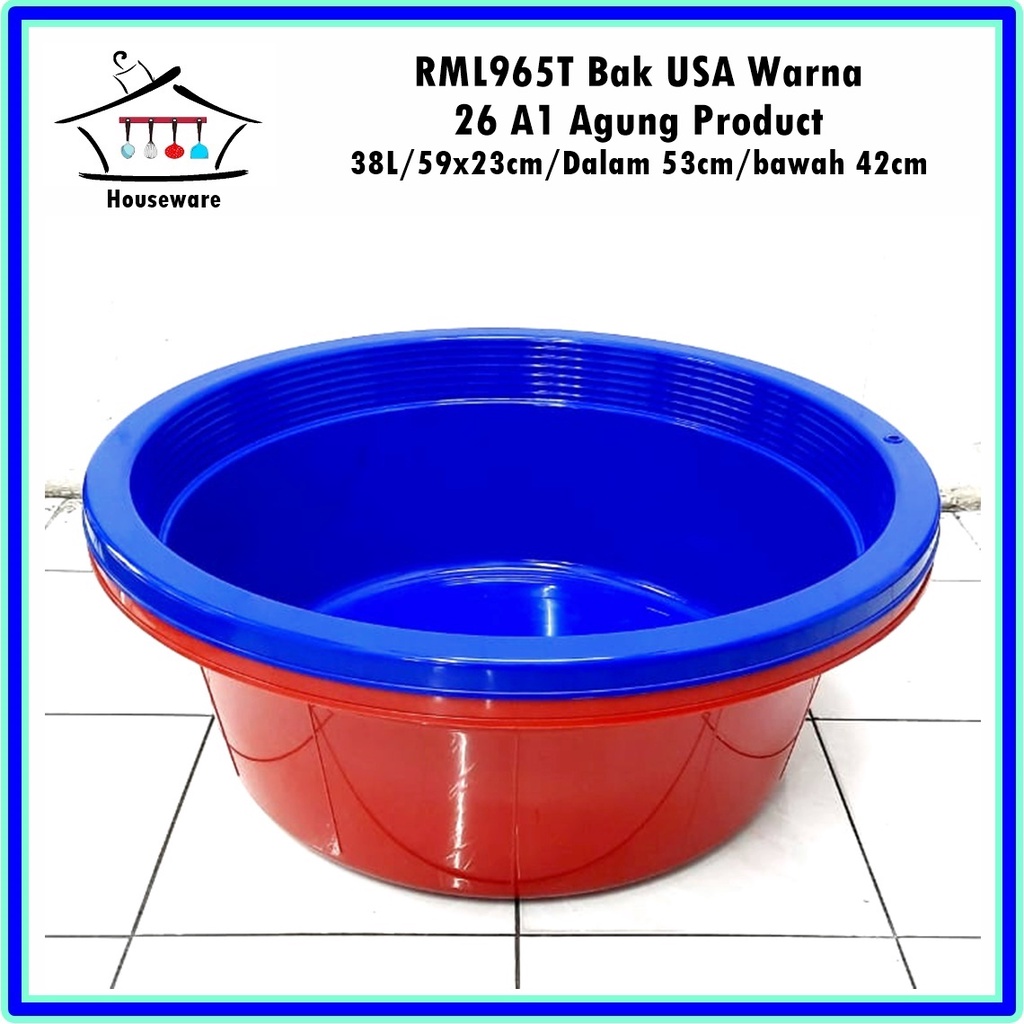 RML965T Bak USA Warna 26 A1 Agung Product 38L