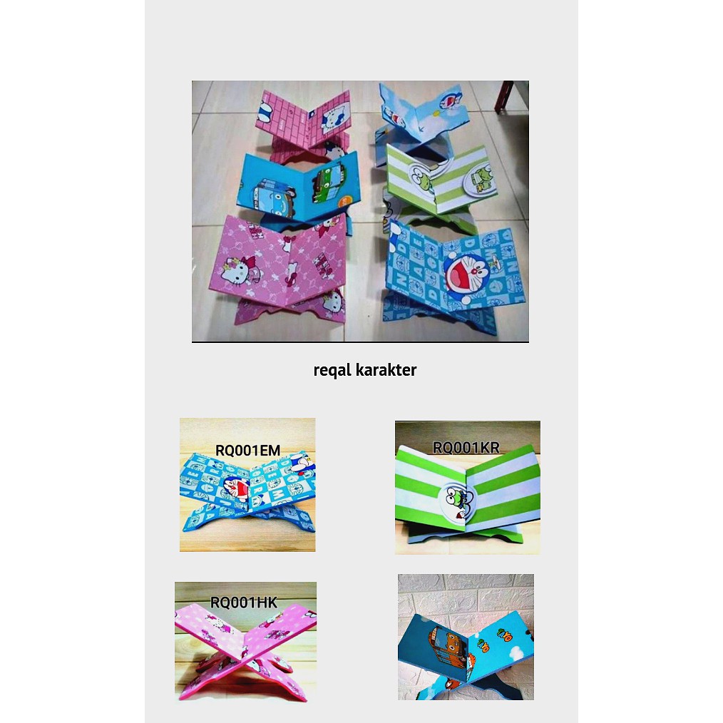 Reqal alquran / meja lipat alquran / rehal karakter