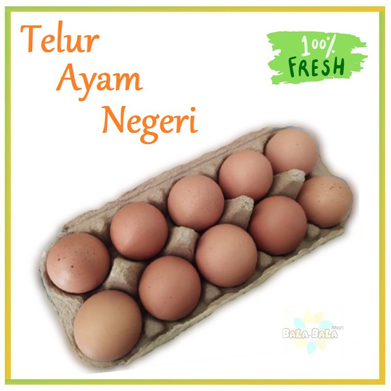 

TELUR AYAM NEGERI / KEMASAN