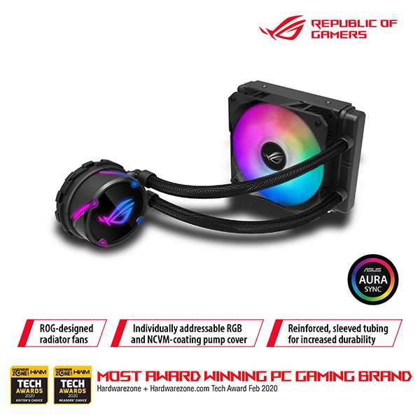 ASUS ROG STRIX LC 120 RGB - AIO LIQUID CPU COOLER WATER COOLING