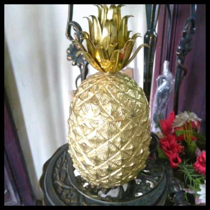 PAJANGAN NANAS - GOLD PINEAPPLE - TEMPAT PERHIASAN
