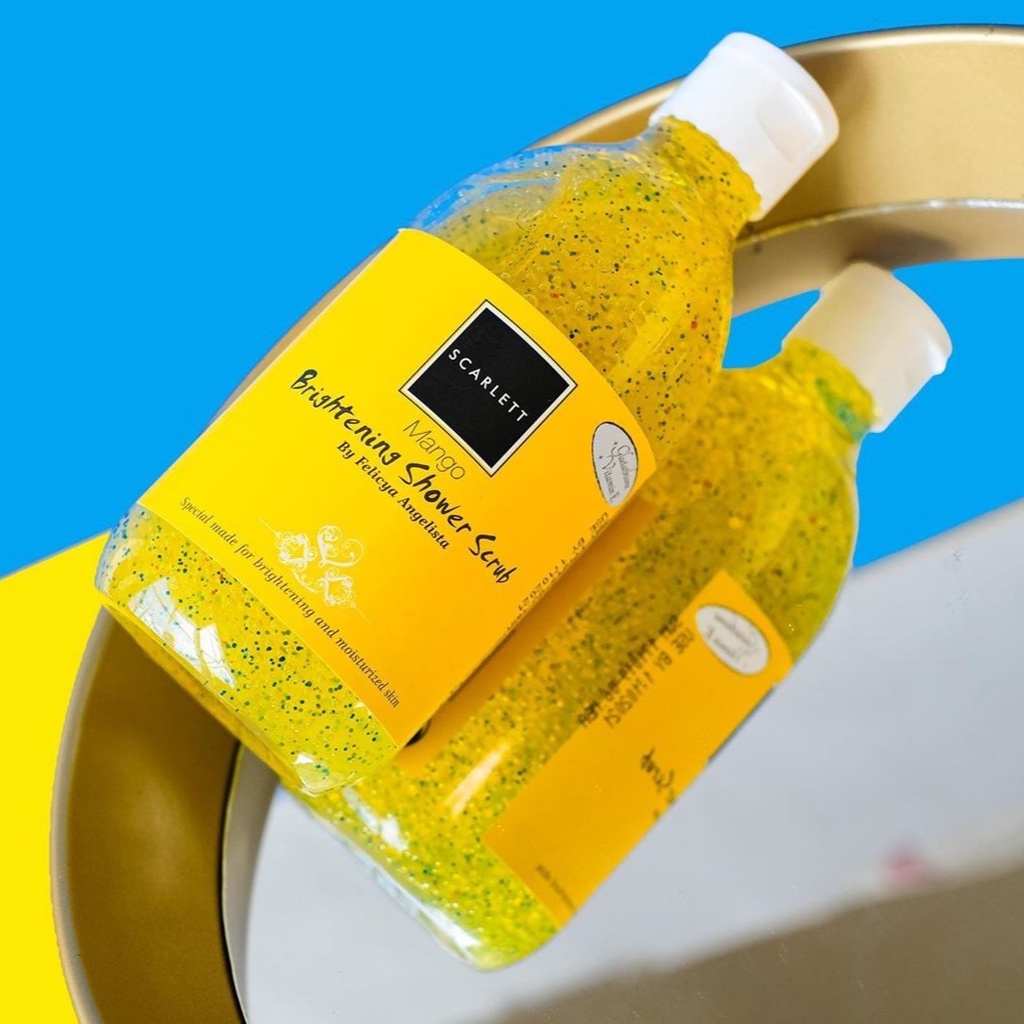 Scarlett Brightening Shower Scrub Mango Original 300 ML