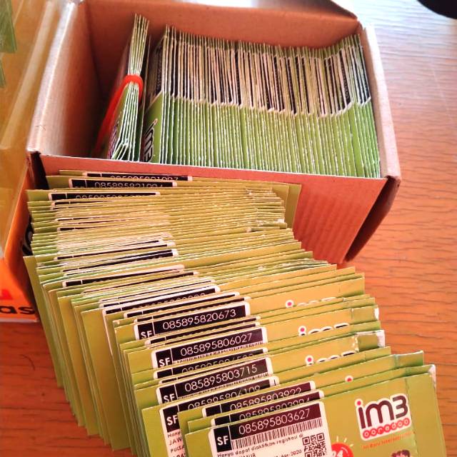 PERDANA IM3, NO  URUT. ACT 1 (TERIMA SMS OTP)