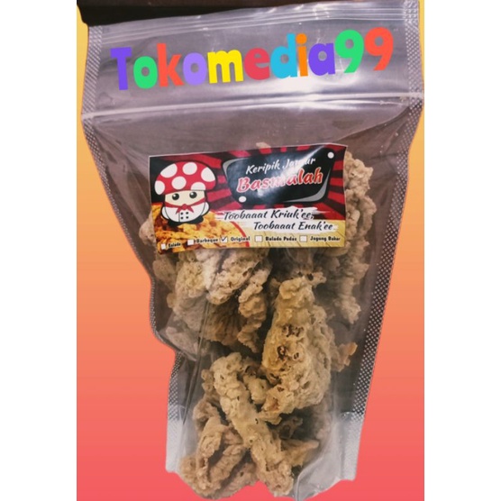 

keripik jamur basmalah