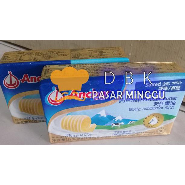

anchor butter salted 227 gr