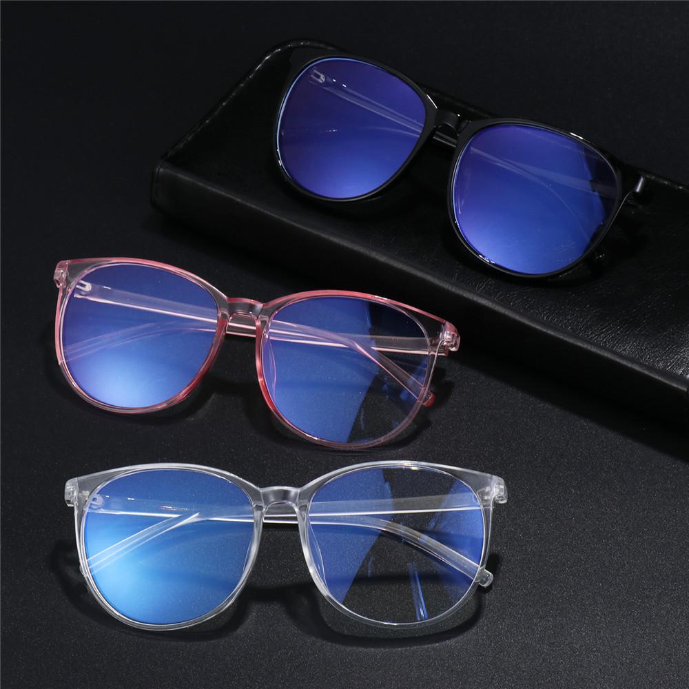 Lily Blue Light Blocking Glasses Bingkai Bulat UV Silau Dengan Case Eyewear Kacamata Anti Blue Light