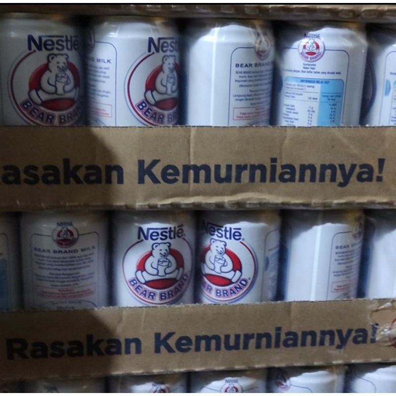 

Bear brand susu encer 189ml isi 30 kaleng