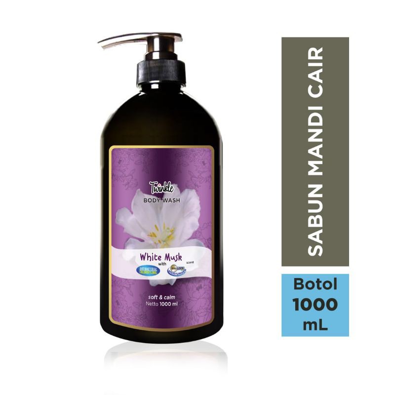 Sabun Mandi Cair Twinkle/Sabun Mandi Botol 1 liter