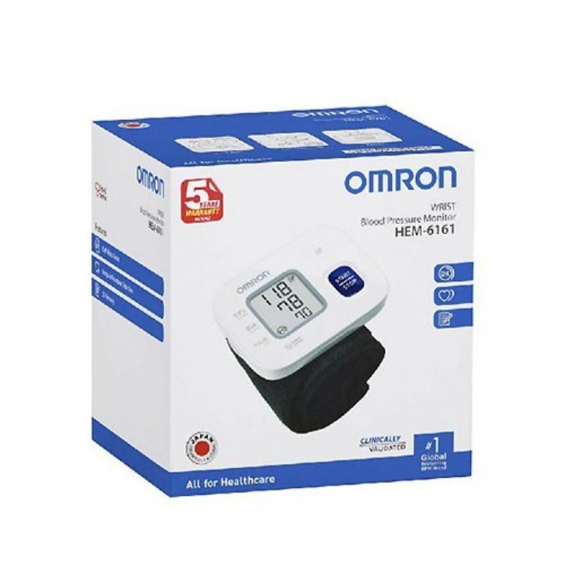 Omron Blood Pressure Monitor Tensi Darah HEM 6161