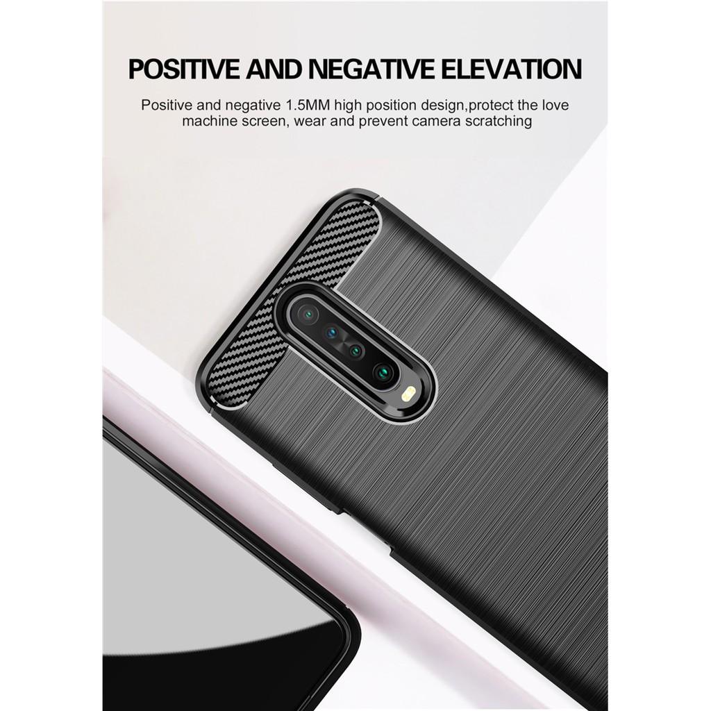 Case Ipaky Carbon Redmi 8A Pro Ultra Slim Ipaky Carbon Premium Softcase