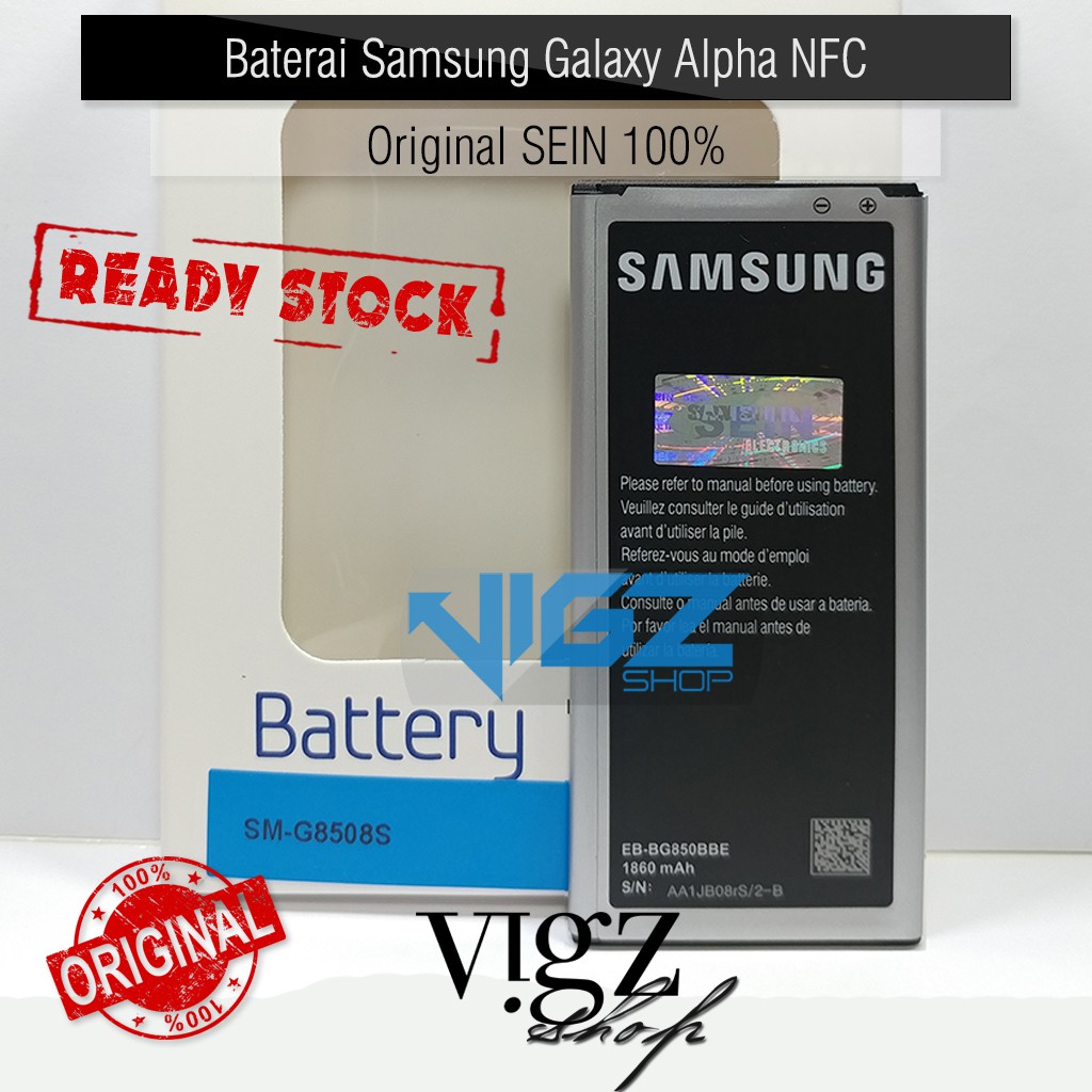 Baterai Samsung Galaxy Alpha G850 NFC Original SEIN 100%